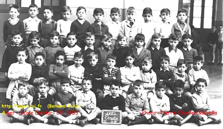 Classe de CP , 1952-1953 , 